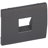 G.L. Лиц.панель Розетки  RJ-45/ RJ-11  Dark Bronze