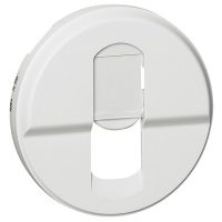 Celiane Лиц.панель Розетки  RJ-45 информационная  Белый