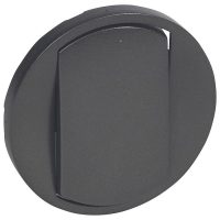 Celiane Лиц.панель Выкл  1-клав.  Графит